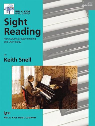 Cover image for Sight Reading: Piano Music for Sight Reading and Short Study, Level 7