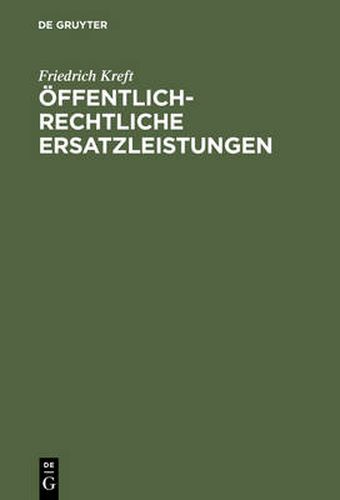 Cover image for OEffentlich-rechtliche Ersatzleistungen