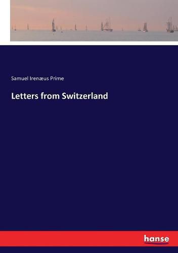 Cover image for Letters from Switzerland