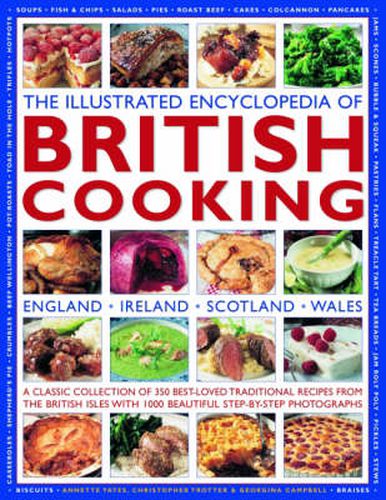 Cover image for Illustrated Encyclopedia of British Cooking