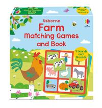 Cover image for Farm Matching Games and Book