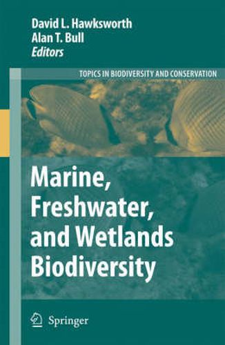 Cover image for Marine, Freshwater, and Wetlands Biodiversity Conservation