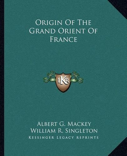 Origin of the Grand Orient of France