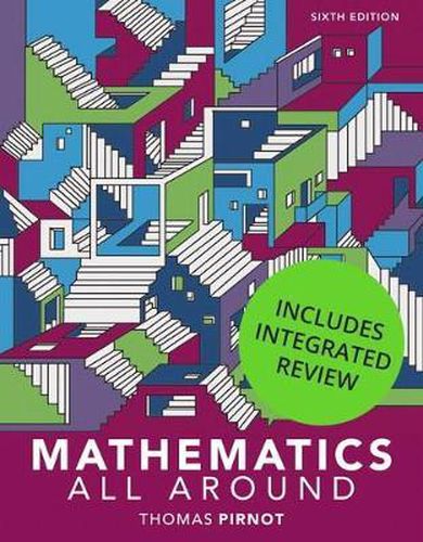 Cover image for Mathematics All Around with Integrated Review and Worksheets Plus Mylab Math -- Title-Specific Access Card Package