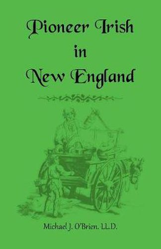 Cover image for Pioneer Irish in New England