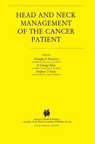 Head and Neck Management of the Cancer Patient