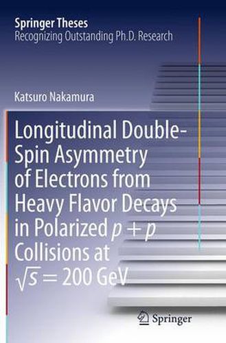 Cover image for Longitudinal Double-Spin Asymmetry of Electrons from Heavy Flavor Decays in Polarized p + p Collisions at  s = 200 GeV