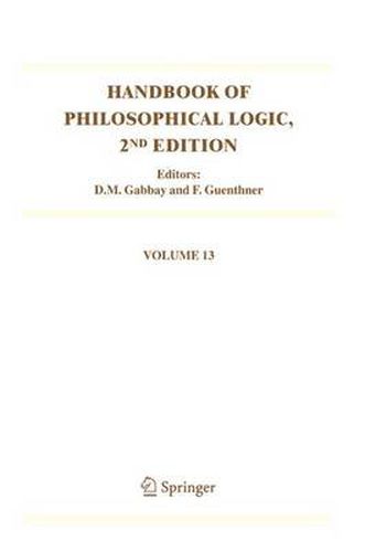Cover image for Handbook of Philosophical Logic: Volume 13