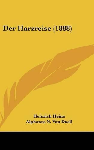 Cover image for Der Harzreise (1888)