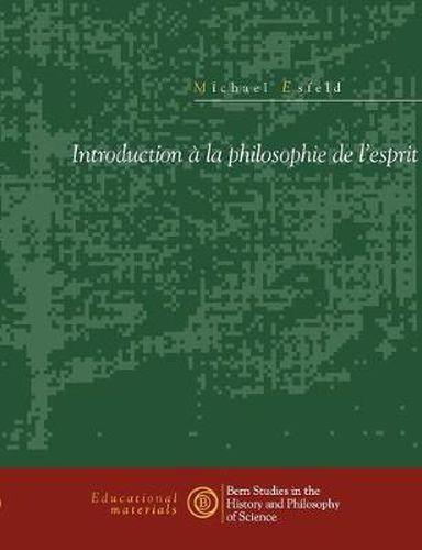 Cover image for Introduction a la philosophie de l'esprit