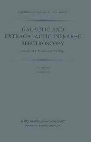 Cover image for Galactic and Extragalactic Infrared Spectroscopy: Proceedings of the XVIth ESLAB Symposium, held in Toledo, Spain, December 6-8, 1982