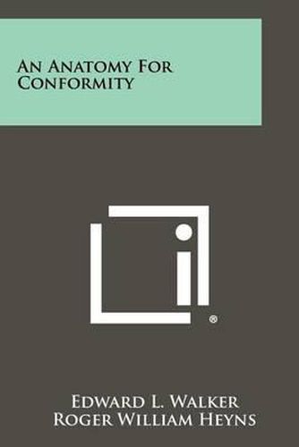 Cover image for An Anatomy for Conformity