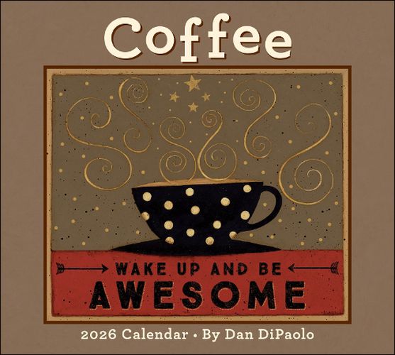 Cover image for Coffee 2026 Deluxe Wall Calendar