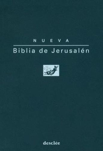 Cover image for Biblia de Jerusalen Bolsillo Modelo