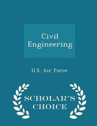 Cover image for Civil Engineering - Scholar's Choice Edition