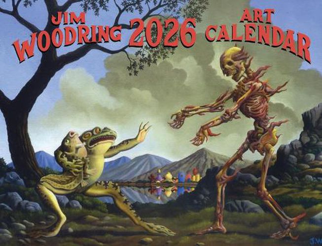 Cover image for Jim Woodring 2026 Wall Calendar