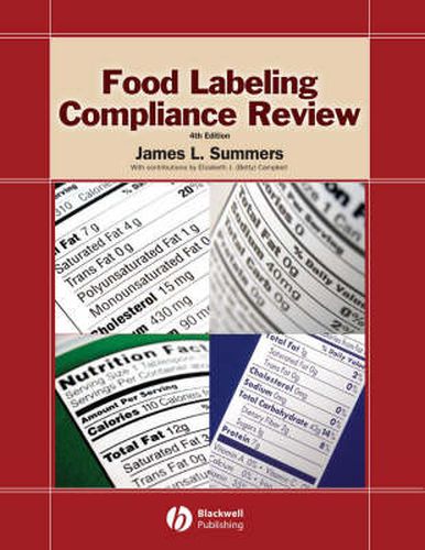 Cover image for Food Labeling Compliance Review