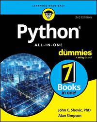 Cover image for Python All-in-One For Dummies