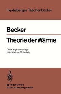 Cover image for Theorie der Warme