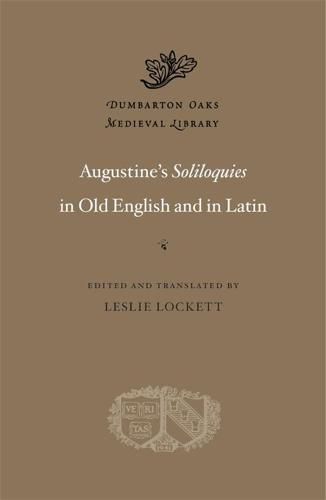 Cover image for Augustine's Soliloquies in Old English and in Latin