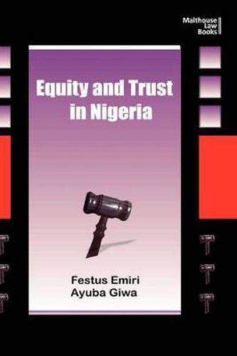 Cover image for Equity and Trust in Nigeria