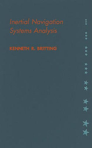 Cover image for Inertial Navigation Systems Analysis
