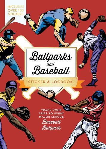 Cover image for Ballparks and Baseball Sticker & Logbook