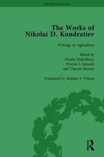 Cover image for The Works of Nikolai D Kondratiev Vol 3