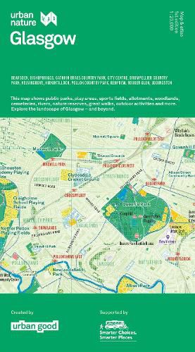 Cover image for Urban Nature Glasgow Map