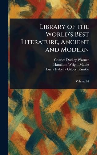 Cover image for Library of the World's Best Literature, Ancient and Modern