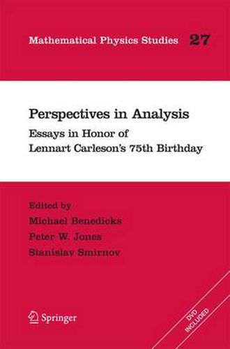 Cover image for Perspectives in Analysis: Essays in Honor of Lennart Carleson's 75th Birthday