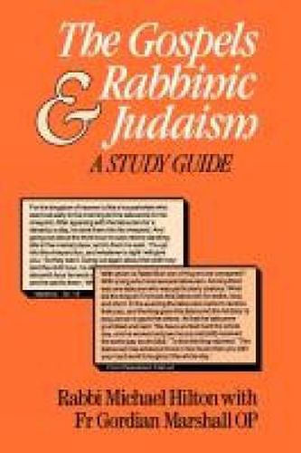 Cover image for The Gospels and Rabbinic Judaism: A Study Guide