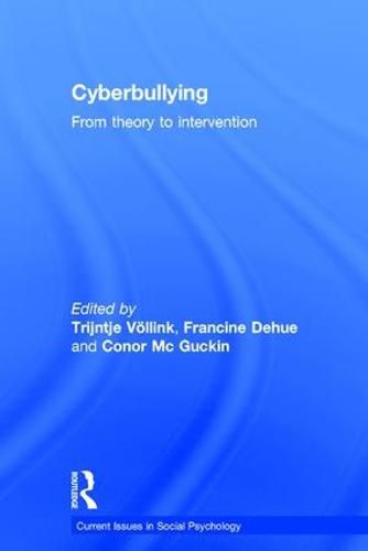 Cover image for Cyberbullying: From theory to intervention