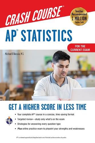 Cover image for Ap(r) Statistics Crash Course, Book + Online: Get a Higher Score in Less Time