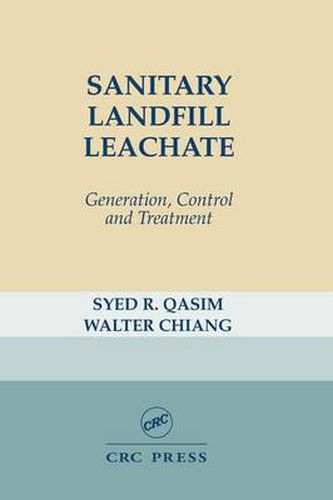 Cover image for Sanitary Landfill Leachate: Generation, Control and Treatment