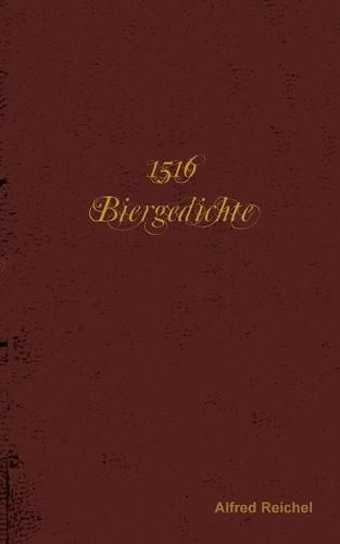 Cover image for 1516 Biergedichte