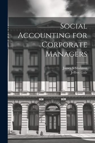 Cover image for Social Accounting for Corporate Managers