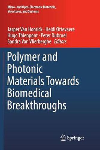 Cover image for Polymer and Photonic Materials Towards Biomedical Breakthroughs