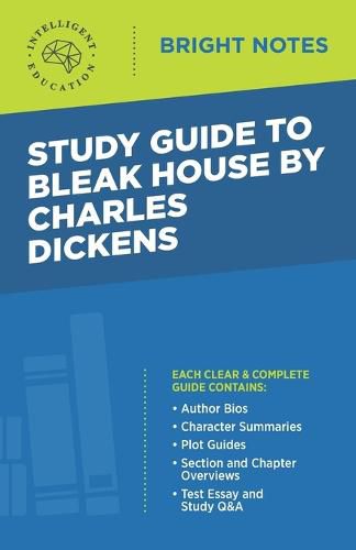 Cover image for Study Guide to Bleak House by Charles Dickens