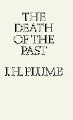 Cover image for The Death of the Past