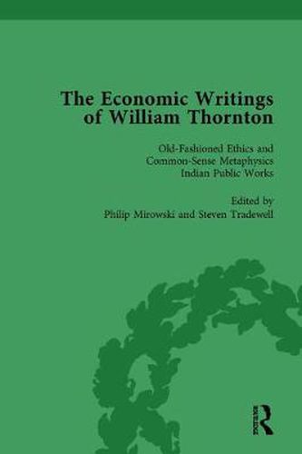 Cover image for The Economic Writings of William Thornton Vol 5