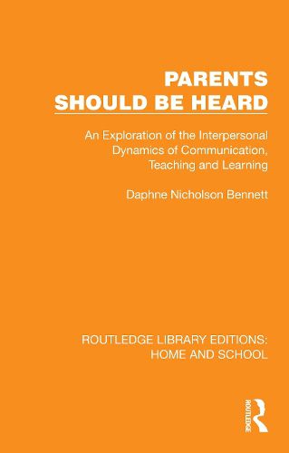 Cover image for Parents Should Be Heard