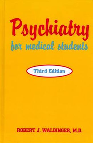Cover image for Psychiatry for Medical Students