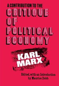 Cover image for Contribution to the Critique of Political Economy