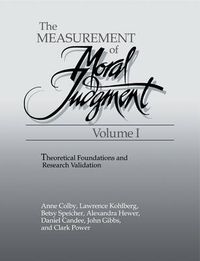 Cover image for The Measurement of Moral Judgment