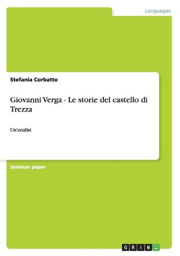 Cover image for Giovanni Verga - Le storie del castello di Trezza