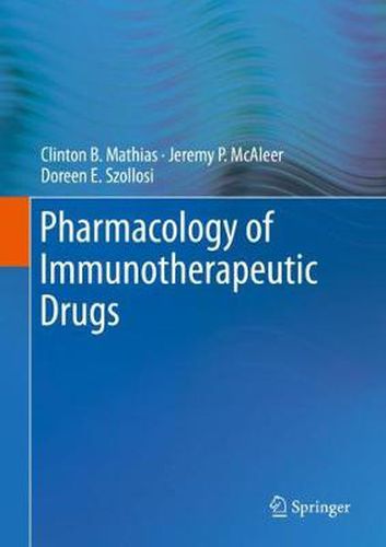 Cover image for Pharmacology of Immunotherapeutic Drugs