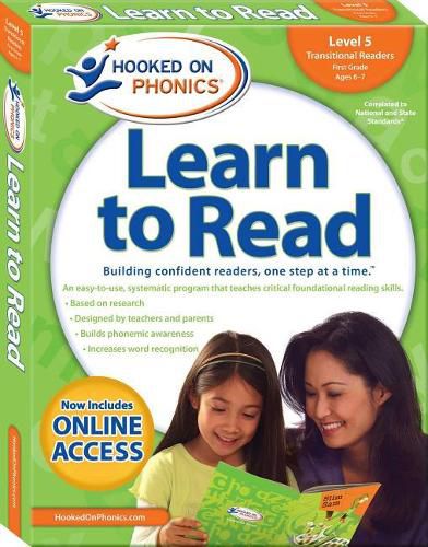 Cover image for Hooked on Phonics Learn to Read - Level 5, 5: Transitional Readers (First Grade Ages 6-7)