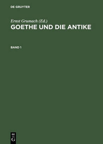 Goethe und die Antike