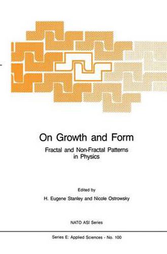 Cover image for On Growth and Form: Fractal and Non-Fractal Patterns in Physics